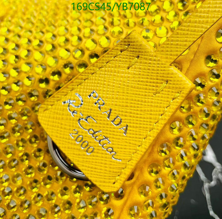 Prada Bag-(Mirror)-Re-Edition 2000,Code: YB7087,$: 169USD