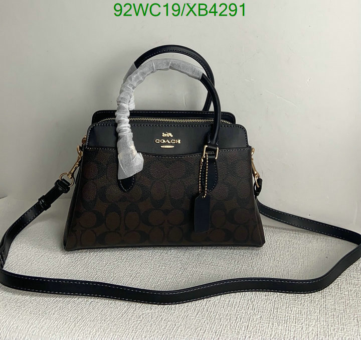 Coach Bag-(4A)-Handbag-,Code: XB4291,$: 92USD