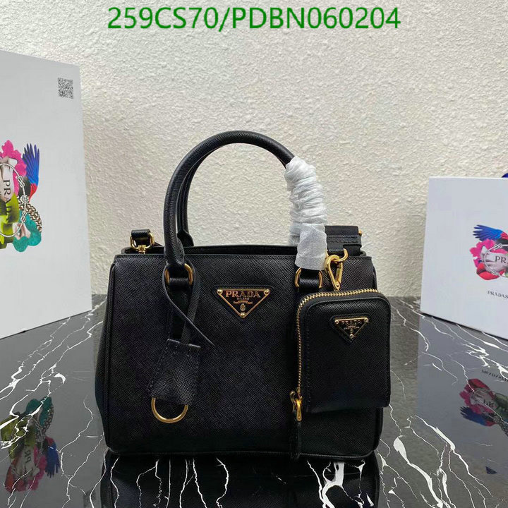 Prada Bag-(Mirror)-Handbag-,Code:PDBN060204,$:259USD