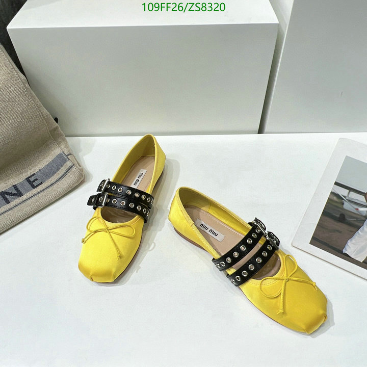 Women Shoes-Miu Miu, Code: ZS8320,$: 109USD