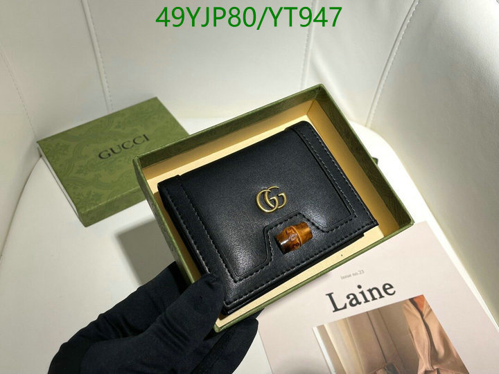 Gucci Bag-(4A)-Wallet-,Code: YT947,$: 49USD