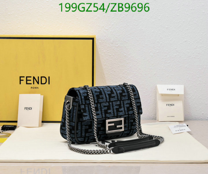 Fendi Bag-(Mirror)-Baguette,Code: ZB9696,$: 199USD