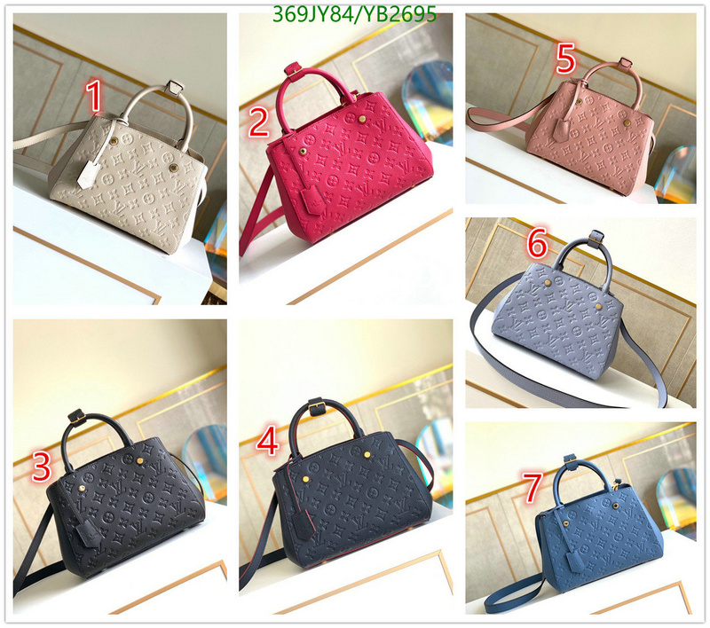 LV Bags-(Mirror)-Handbag-,Code: YB2695,$: 369USD