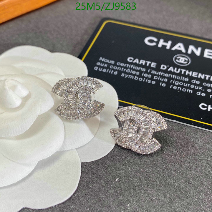 Jewelry-Chanel,Code: ZJ9583,$: 25USD