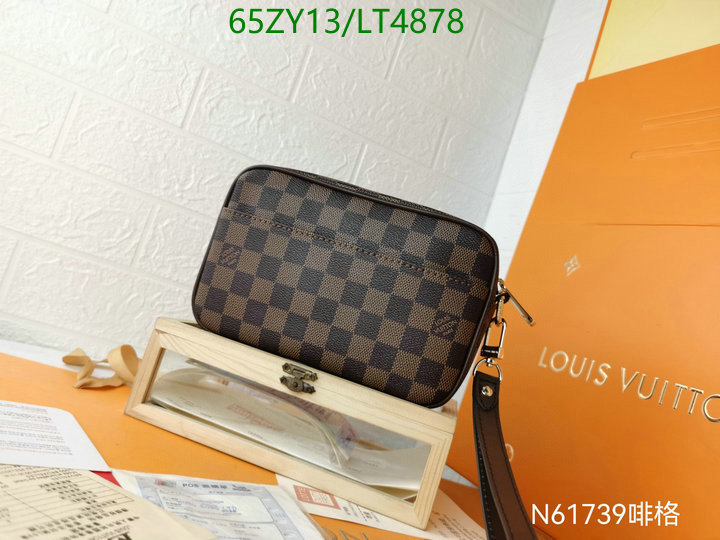 LV Bags-(4A)-Wallet-,Code: LT4878,$: 65USD