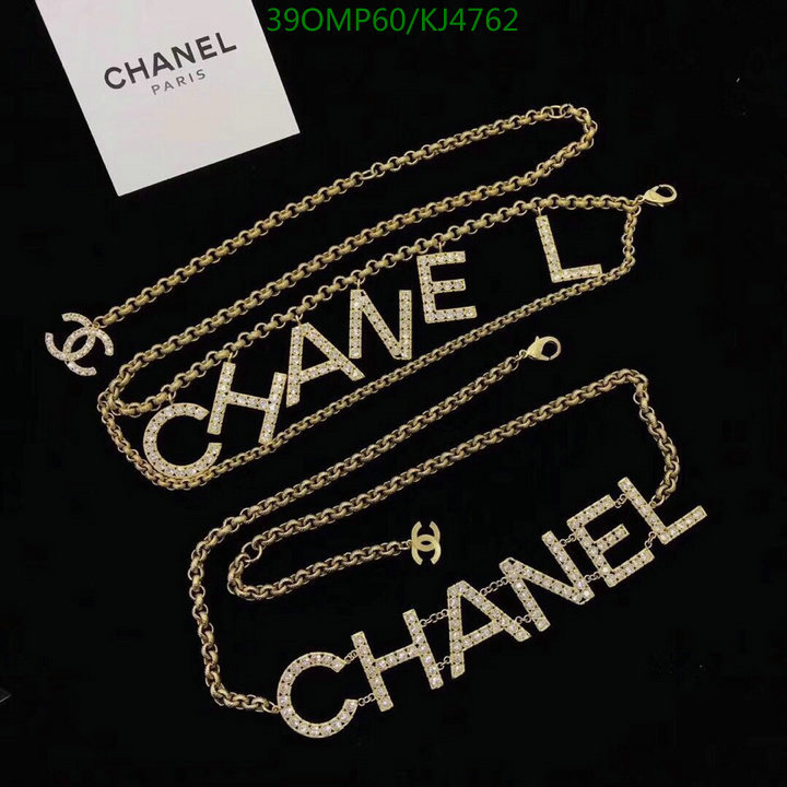 Jewelry-Chanel,Code: KJ4762,$: 39USD