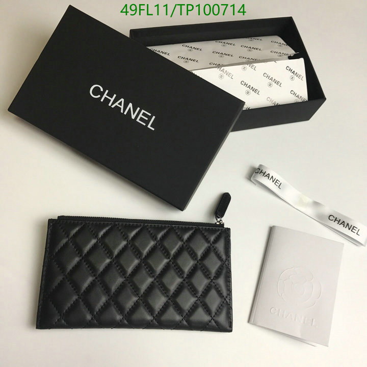 Chanel Bags ( 4A )-Wallet-,Code: TP100714,$: 49USD