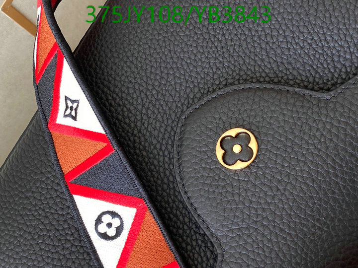 LV Bags-(Mirror)-Handbag-,Code: YB3843,$: 375USD