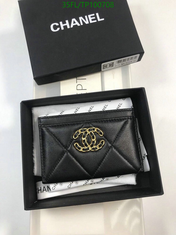 Chanel Bags ( 4A )-Wallet-,Code: TP100708,$: 35USD