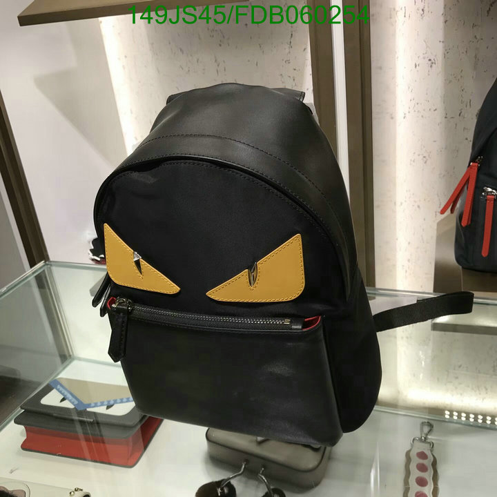 Fendi Bag-(Mirror)-Backpack-,Code:FDB060254,$:149USD