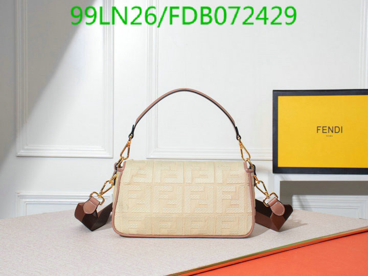 Fendi Bag-(4A)-Baguette-,Code: FDB072429,$: 99USD