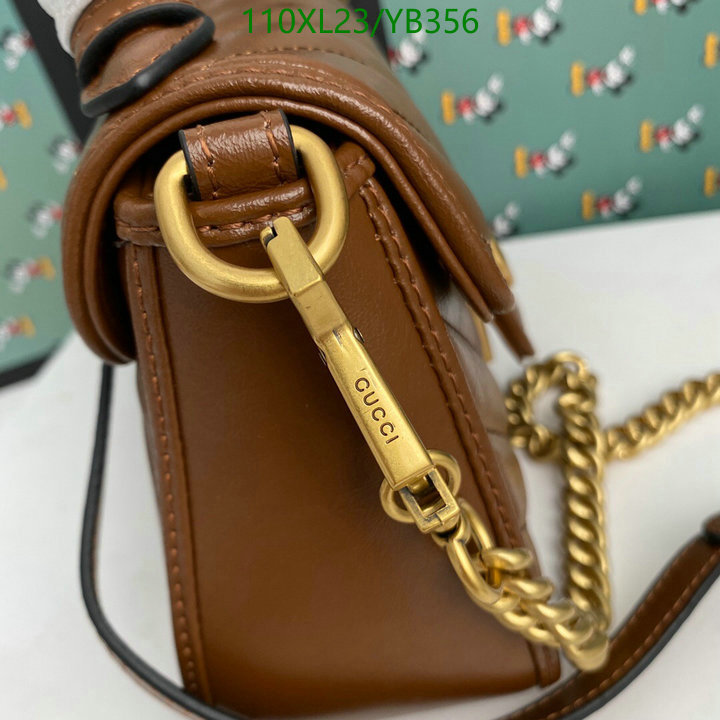 Gucci Bag-(4A)-Marmont,Code: YB356,$: 110USD