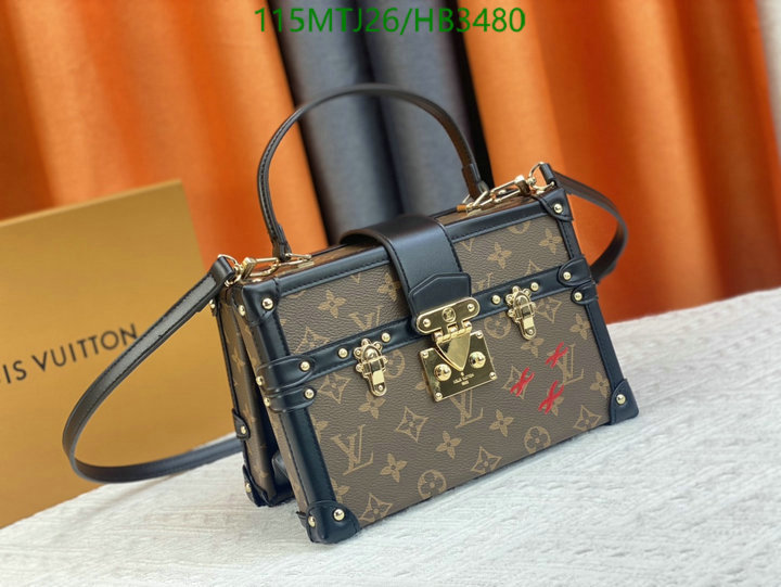 LV Bags-(4A)-Petite Malle-,Code: HB3480,$: 115USD