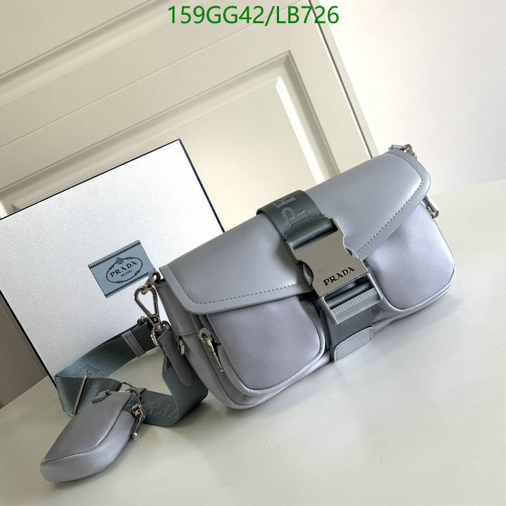 Prada Bag-(Mirror)-Diagonal-,Code: LB726,$: 159USD