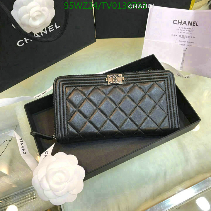 Chanel Bags ( 4A )-Wallet-,Code: TV0130793,$: 95USD