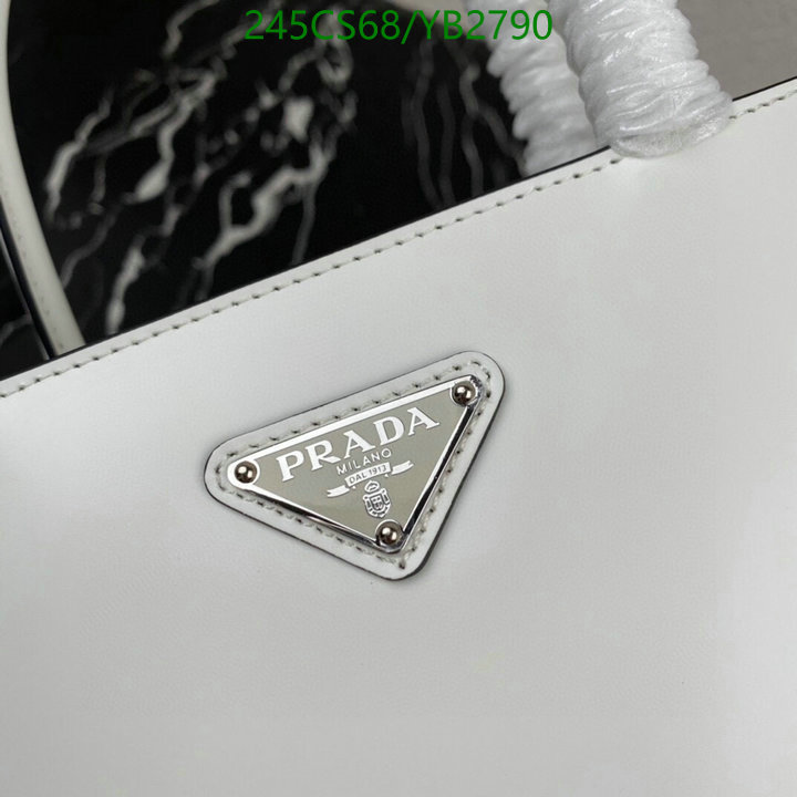 Prada Bag-(Mirror)-Handbag-,Code: YB2790,$: 245USD