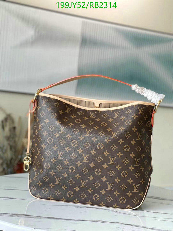 LV Bags-(Mirror)-Handbag-,Code: RB2314,$: 199USD