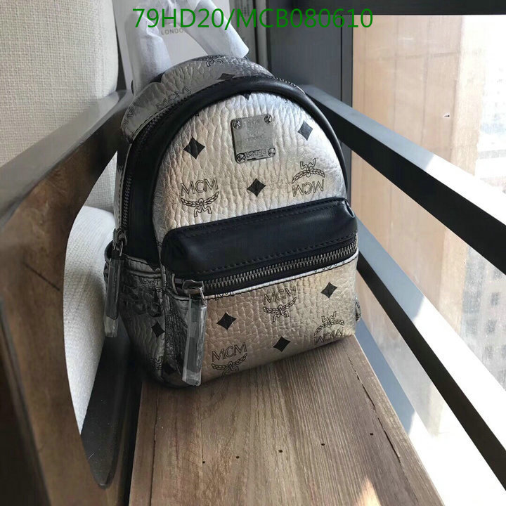 MCM Bag-(Mirror)-Backpack-,Code:MCB080610,$: 105USD