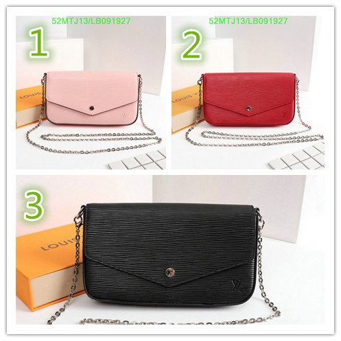 LV Bags-(4A)-New Wave Multi-Pochette-,code: LB091927,