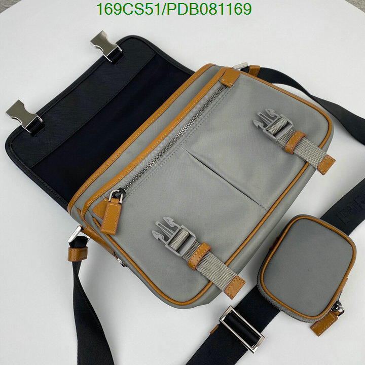 Prada Bag-(Mirror)-Diagonal-,Code:PDB081170,$:169USD