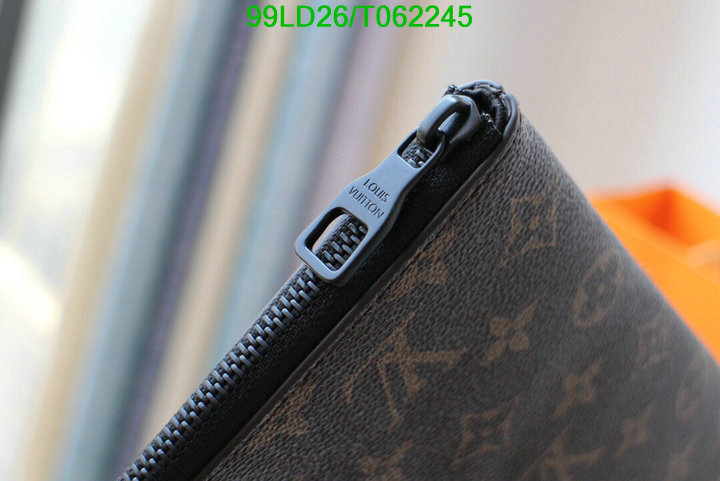 LV Bags-(Mirror)-Wallet-,Code: T062245,$: 99USD