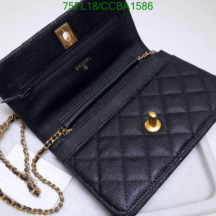 Chanel Bags ( 4A )-Diagonal-,Code: CCBA1586,$: 75USD