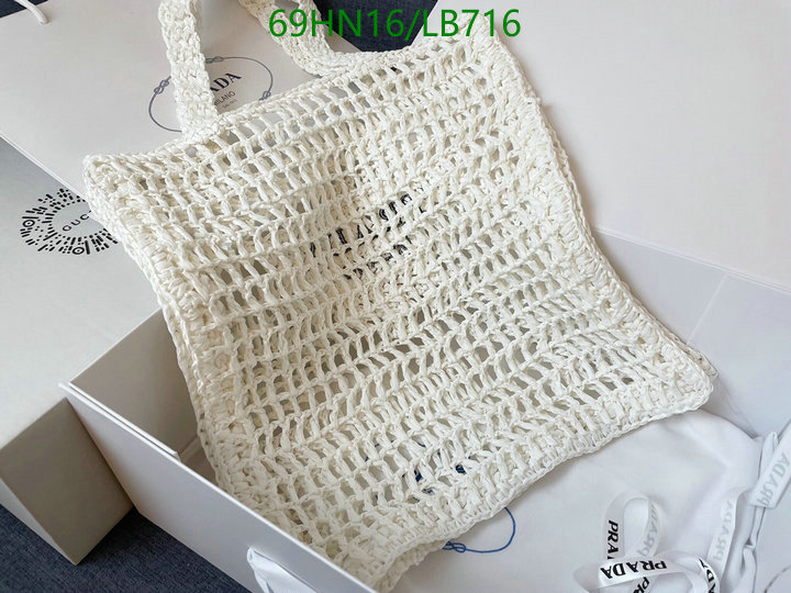 Prada Bag-(4A)-Handbag-,Code: LB716,$: 69USD