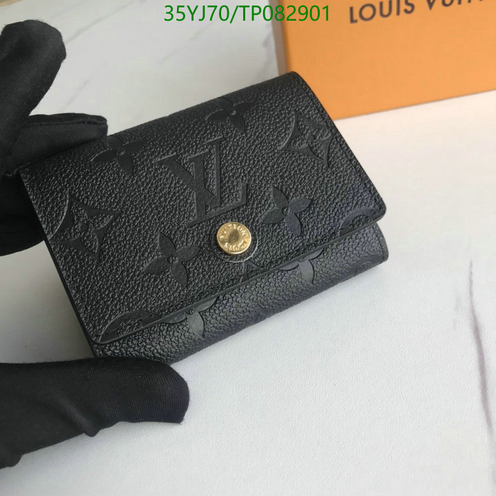 LV Bags-(4A)-Wallet-,Code: TP082901,$: 35USD