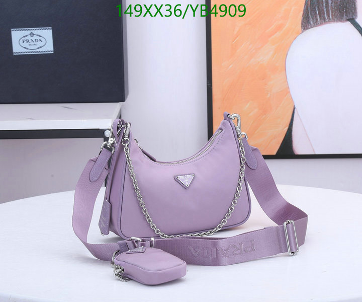 Prada Bag-(Mirror)-Re-Edition 2005,Code: YB4909,$: 149USD