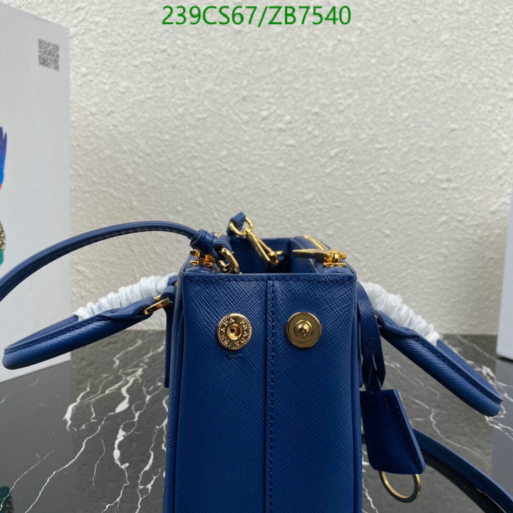 Prada Bag-(Mirror)-Handbag-,Code: ZB7540,$: 239USD
