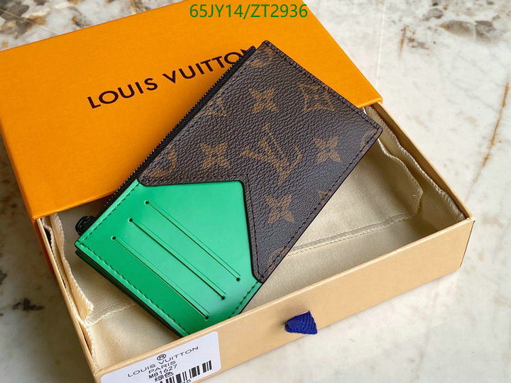 LV Bags-(Mirror)-Wallet-,Code: ZT2936,$: 65USD