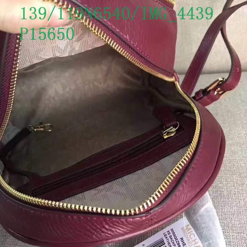Michael Kors Bag-(Mirror)-Backpack-,Code: MSB122302,$: 139USD