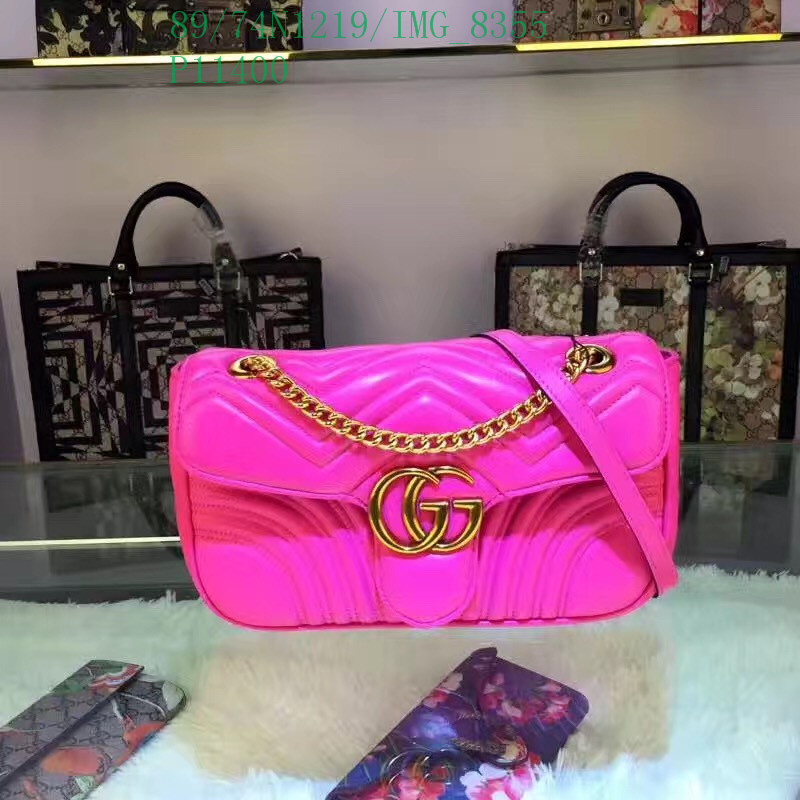 Gucci Bag-(4A)-Marmont,Code: GGB120509,$: 89USD