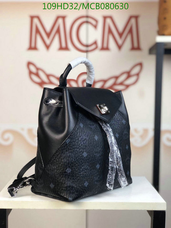 MCM Bag-(Mirror)-Backpack-,Code:MCB080630,$:109USD