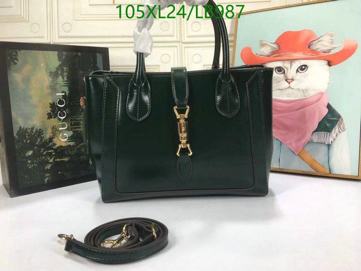 Gucci Bag-(4A)-Handbag-,Code: LB987,$: 105USD