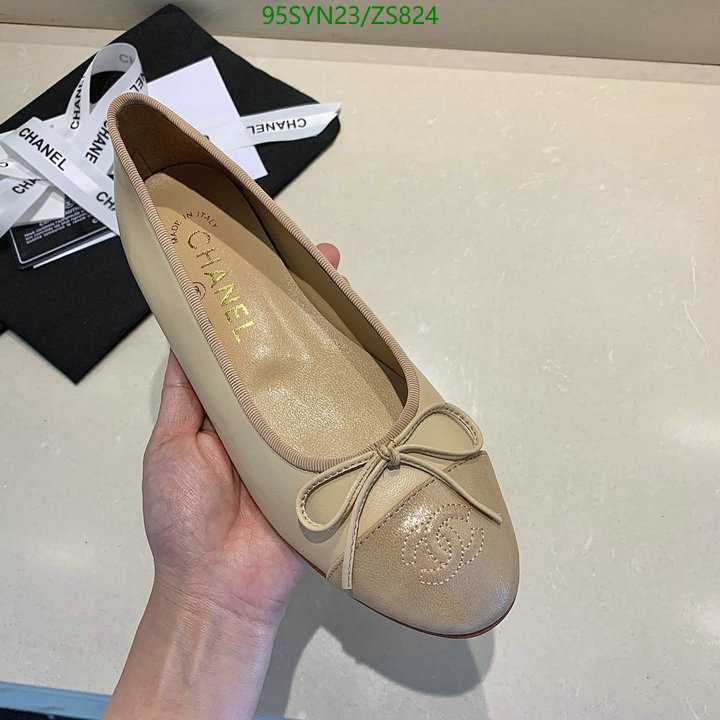 Chanel-Ballet Shoes,Code: ZS824,$: 95USD