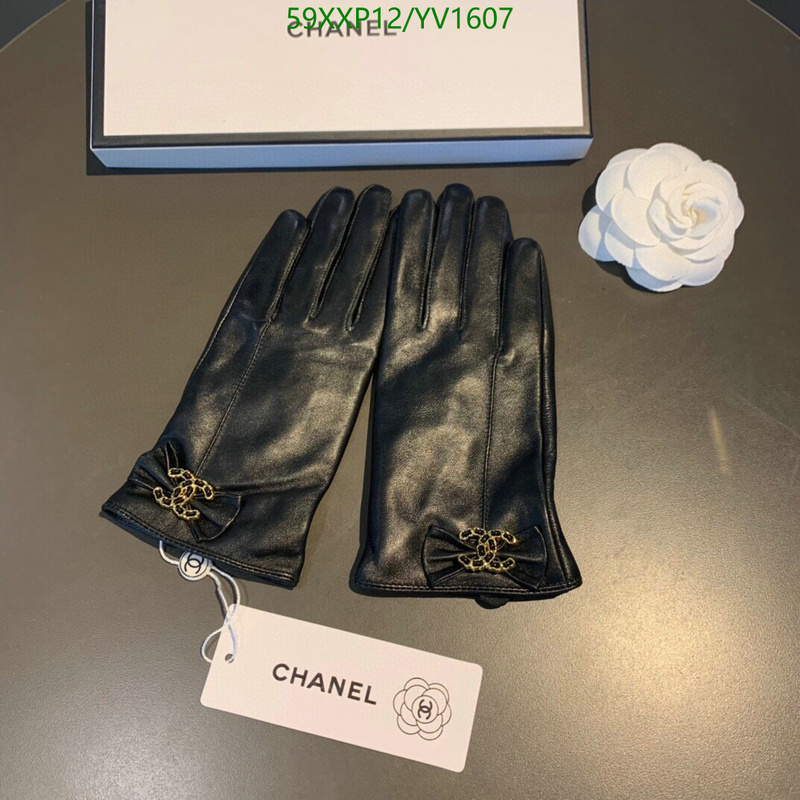 Gloves-Chanel, Code: YV1607,$: 59USD