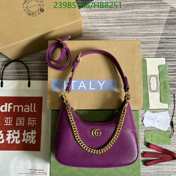 Gucci Bag-(Mirror)-Handbag-,Code: HB8251,$: 239USD