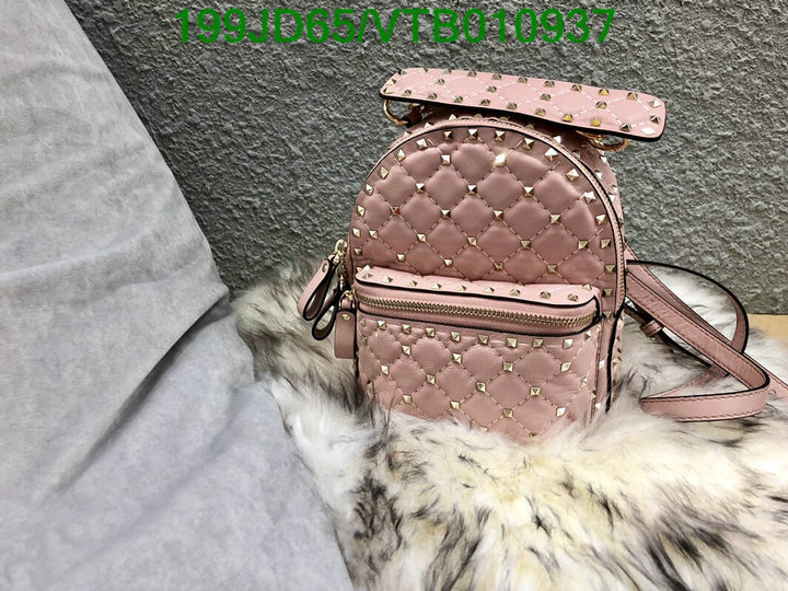 Valentino Bag-(Mirror)-Backpack-,Code: VTB010937,$: 199USD