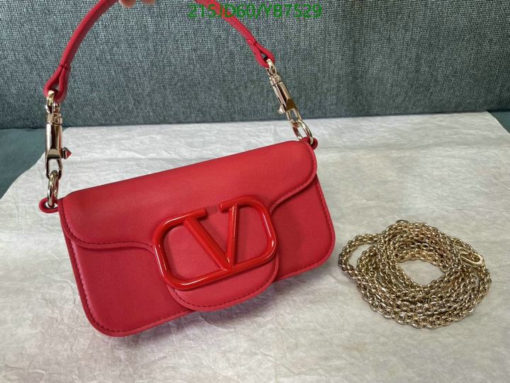 Valentino Bag-(Mirror)-Diagonal-,Code: YB7529,$: 215USD