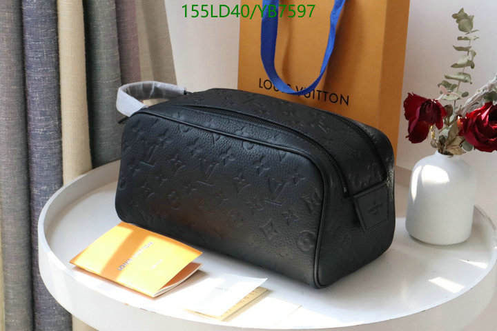 LV Bags-(Mirror)-Vanity Bag-,Code: YB7597,$: 155USD