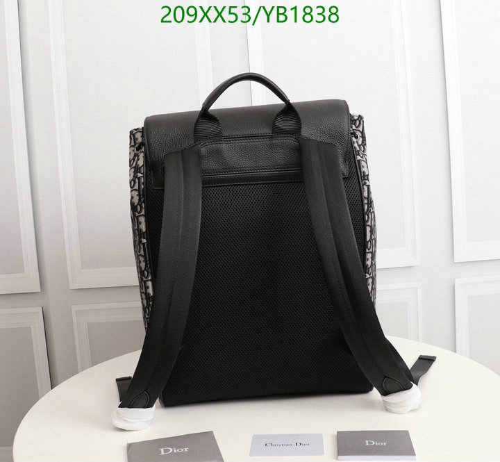 Dior Bags -(Mirror)-Backpack-,Code: YB1838,$: 209USD