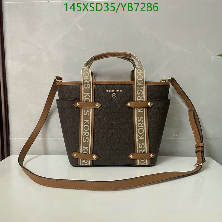 Michael Kors Bag-(Mirror)-Handbag-,Code: YB7286,$: 145USD