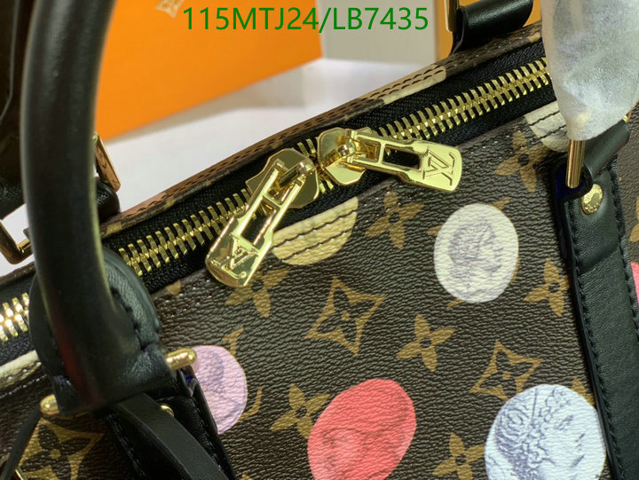 LV Bags-(4A)-Keepall BandouliRe 45-50-,Code: LB7435,$: 115USD