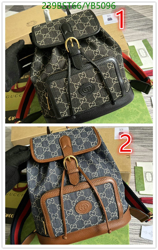 Gucci Bag-(Mirror)-Backpack-,Code: YB5096,$: 239USD