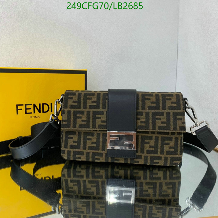 Fendi Bag-(Mirror)-Baguette,Code: LB2685,$: 249USD