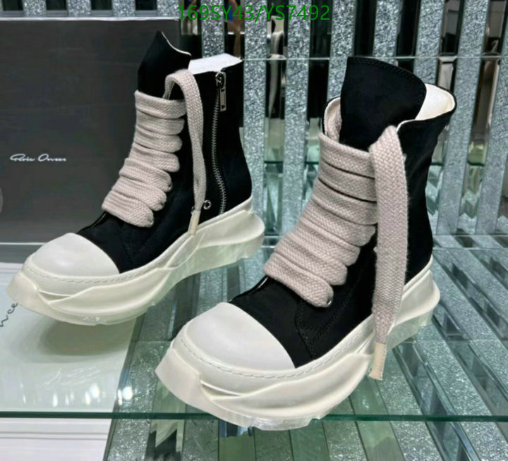 Men shoes-RICK OWENS, Code: YS7492,$: 169USD