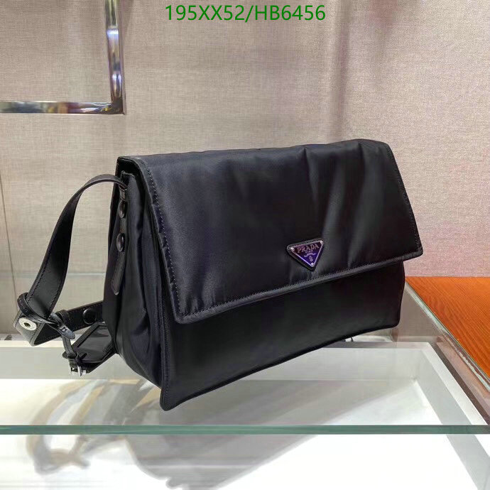 Prada Bag-(Mirror)-Diagonal-,Code: HB6456,$: 195USD