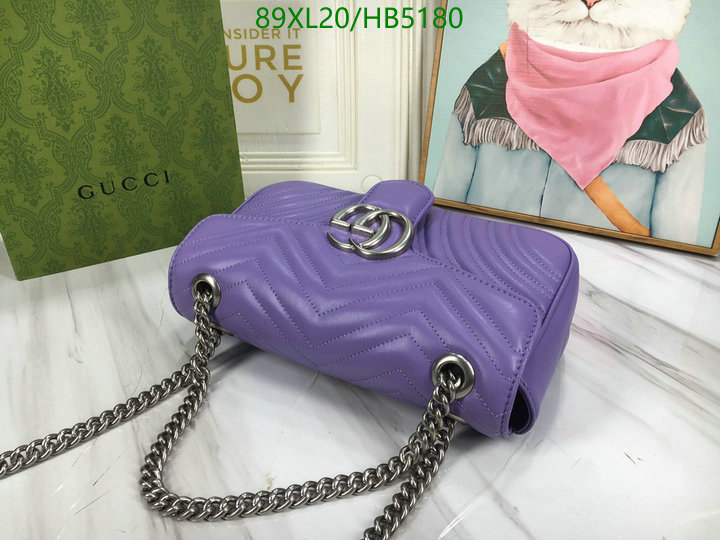 Gucci Bag-(4A)-Marmont,Code: HB5180,$: 89USD