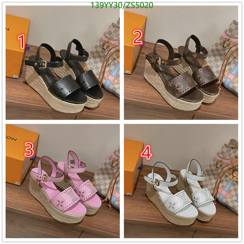 Women Shoes-LV, Code: ZS5020,$: 139USD